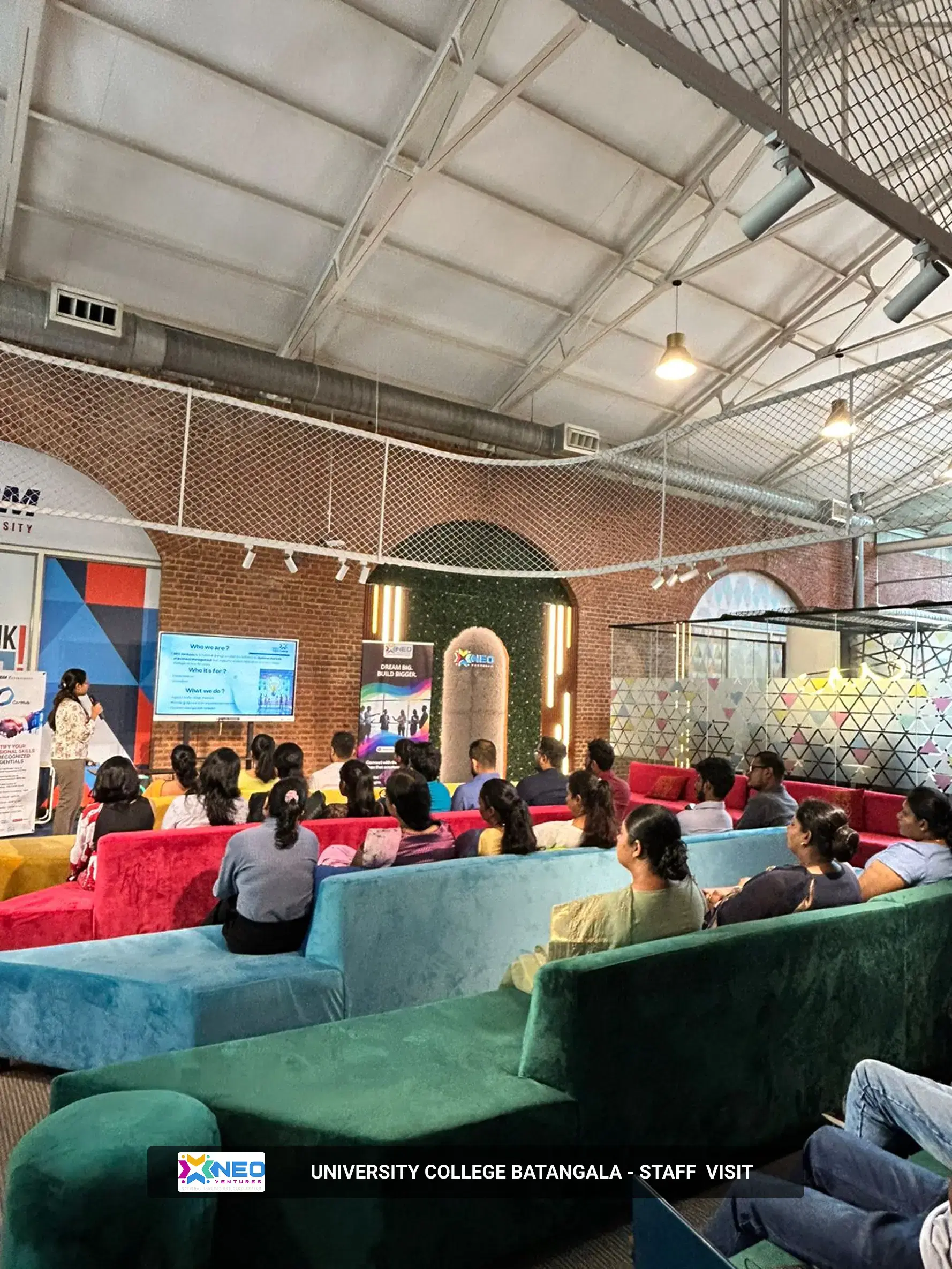 University College of Batangala Staff Visit Neo Ventures